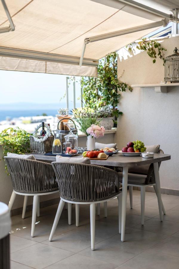 Velebis Superior Apartment - Luxurious One-Room Apartment With Jacuzzi - Prestigious Location By The Sea In The New City Center Of Znjan - Panoramic View Of The Sea And Islands - Free Garage Parking - Buralux Properties 스플리트 외부 사진