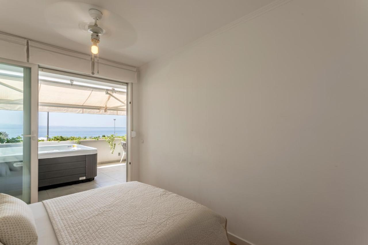 Velebis Superior Apartment - Luxurious One-Room Apartment With Jacuzzi - Prestigious Location By The Sea In The New City Center Of Znjan - Panoramic View Of The Sea And Islands - Free Garage Parking - Buralux Properties 스플리트 외부 사진